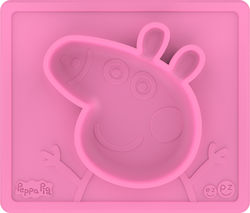 Ezpz Silicone Baby Tray Peppa Pig for 6+ months Pink