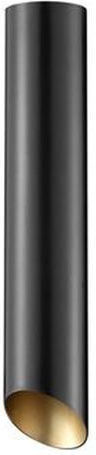 Luma Black Single Spot with Socket GU10 in Black Color Black Gold