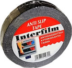 Interfilm Αντιολισθητική Ταινία Anti-Slip Μαύρη 25mm x 5m