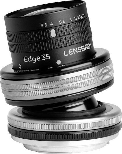 Lensbaby Full Frame Φωτογραφικός Φακός Composer Pro II with Edge 35 Optic Standard / Tilt-Shift για Nikon F Mount Μαύρος
