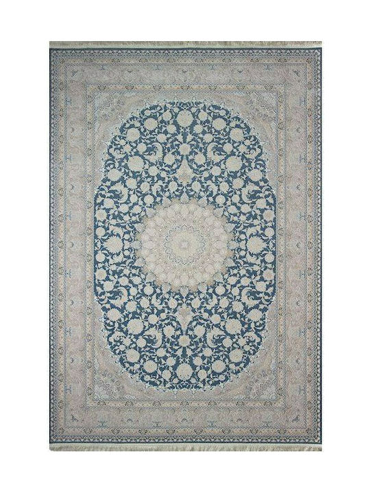 Viokarpet 007b Rug Rectangular Light Blue