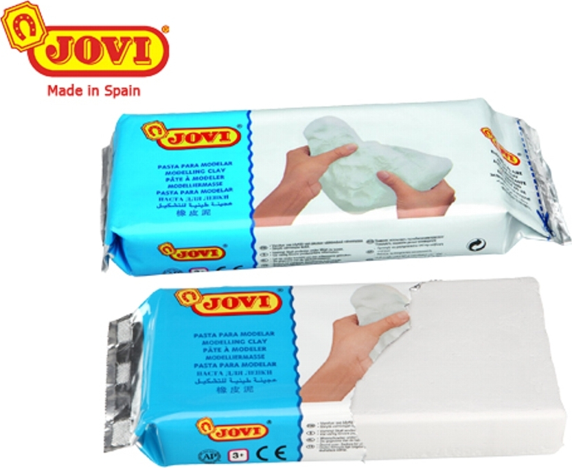 Jovi Air Dry Modelling Clay Bar White 1000gr Skroutz.gr