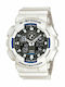 Casio G-Shock Ανδρικό Ρολόι 51mm Μπαταρίας με Λευκό Καουτσούκ Λουράκι