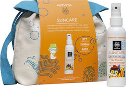 Apivita Αδιάβροχο Βρεφικό Αντηλιακό Σετ Spray για Πρόσωπο & Σώμα SPF50 150ml & Δώρο Παιδικό Backpack