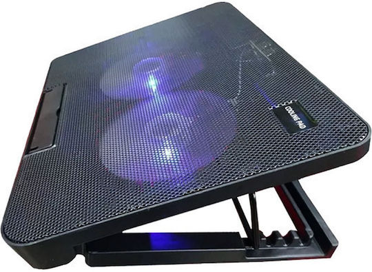 Factory N99 Cooling Pad for Laptop up to 17" with 2 Fans and Lighting
