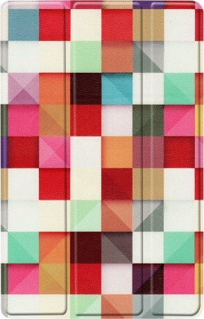 Flip Cover Lederartige Mehrfarbige (Galaxy Tab A 10.1 2019)