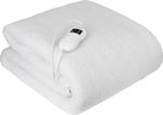 Camry CR 7422 Single Electric Washable Blanket with Timer White 60W 100x160cm