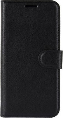 Synthetic Leather Wallet Black (Redmi 8A)