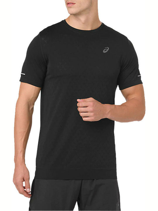 ASICS Gel-Cool Ανδρικό T-shirt Μαύρο Μονόχρωμο