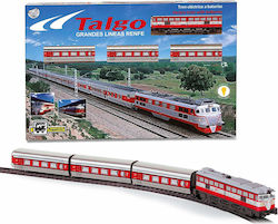 Pequetren Talgo Set with Train with Light for 3++ Years