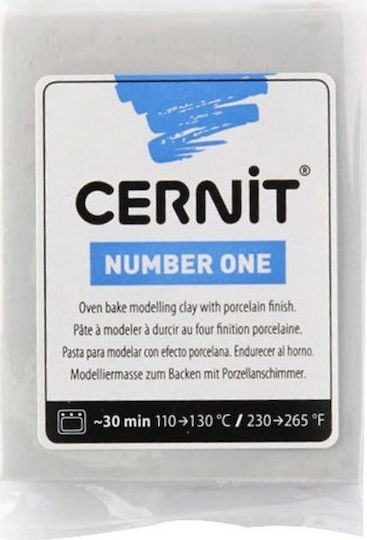Cernit Number One Argilă polimerică Gri 56gr CE090150