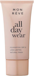 Mon Reve All Day Wear Foundation SPF15 35ml