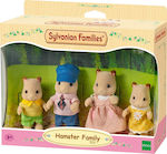 Epoch Toys Миниатюрна Играчка Hamster Family Силвански семейства за 3+ Години