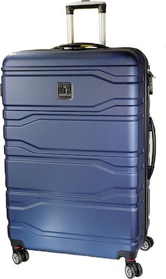 Forecast HFA-073 Μεγάλη Βαλίτσα με ύψος 80cm σε Μπλε χρώμα