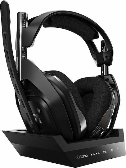 Astro A50 Wireless Base Station PS Über Ohr Gaming-Headset mit Verbindung USB Schwarz