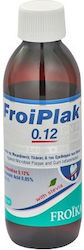 Froika Froiplak 0.12 pentru Gingivită și împotriva Plăcii bacteriene 250ml Froika Froiplak 0.12 pentru Gingivită și împotriva Plăcii bacteriene 250ml