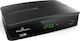 Powertech PT-779 Ψηφιακός Δέκτης Mpeg-4 Full HD (1080p) με Λειτουργία PVR (Εγγραφή σε USB) Σύνδεσεις SCART / HDMI / USB