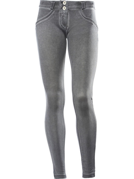 Freddy Wr.Up Skinny Frauen Lang Leggings Gray