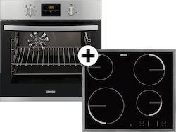 Zanussi Над плот с Керамични Плотове ZEV36340XB + ZOC25601XU Zanussi Над плот с Керамични Плотове ZEV36340XB + ZOC25601XU