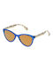 Police Women's Sunglasses with Blue Plastic Frame SPL086 J15G