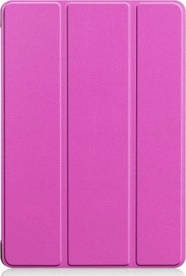 Tri-Fold Flip Cover Synthetic Leather Fuchsia (MediaPad T5 10)