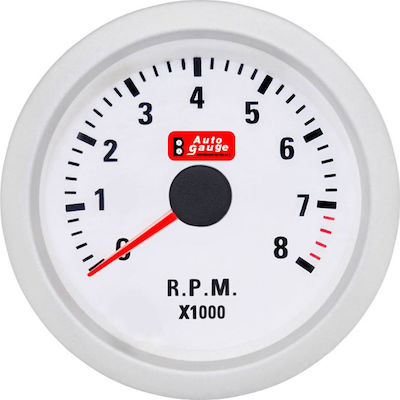 Auto Gauge Car RPM Counter Analog Instrument 52mm