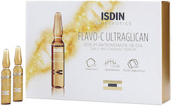 Isdin Αnti-aging & Detoxifying Face Serum Isdinceutics Flavo C Ultraglican Suitable for All Skin Types with Vitamin C 30x2ml