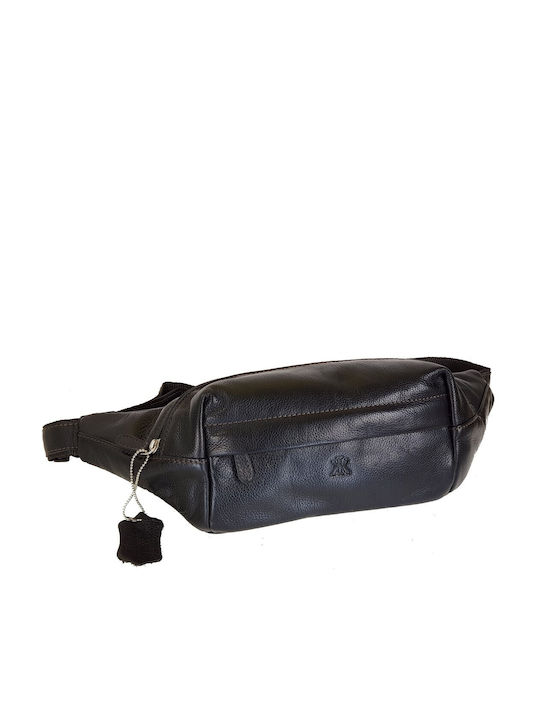 Gürteltasche KAPPA 2711 Naturleder schwarz Schwarz