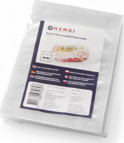 Hendi Flat Vacuum Sealer Bag 160x230mm 100pcs