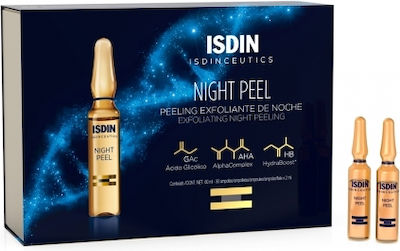 Isdin Isdinceutics Night Peel Anti-îmbătrânire Serum Față 10x2ml