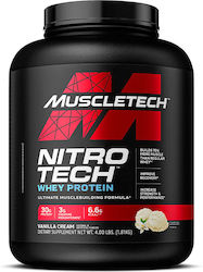 MuscleTech Nitrotech Whey Protein Vanilla Cream 1.8kg