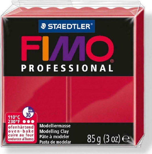 Staedtler Fimo Professional Polymer Clay Redς 85gr 8004-29