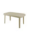 Tisch Stabil Mykonos Beige 140x85x75cm