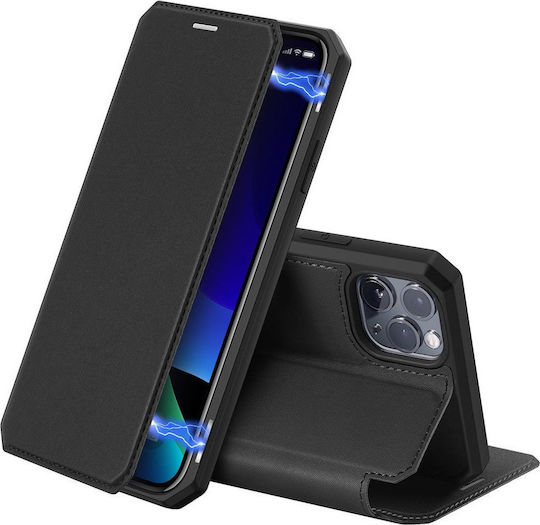 Dux Ducis Skin X Книга Изкуствена кожа Черен (iPhone 11 Pro)
