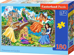 Παιδικό Puzzle Princesses in Garden 180pcs για 7+ Ετών Castorland