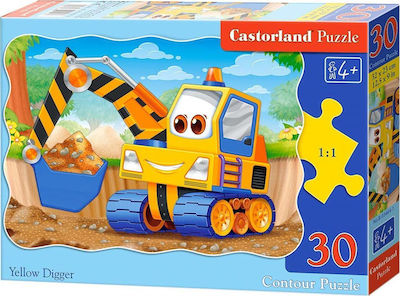 Kinderpuzzle Yellow Digger für 4++ Jahre 30pcs Castorland