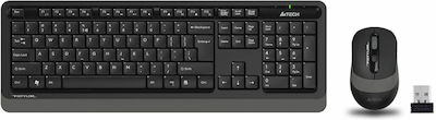 A4Tech FG1010 Fără fir Set tastatură și mouse Engleză US