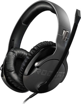 Roccat Khan Pro Über Ohr Gaming-Headset mit Verbindung 3,5mm Gray