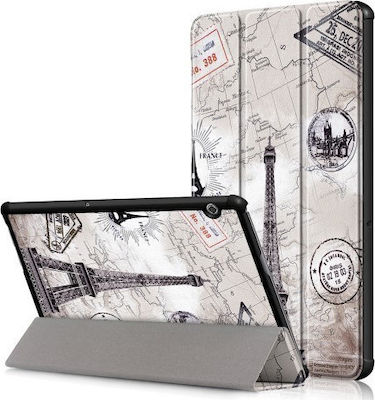Magnetic 3-fold Flip Cover Eiffel Tower (MediaPad T5 10)