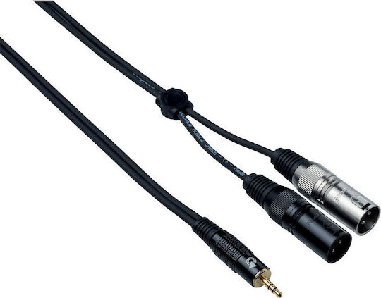 Bespeco XLR male to 3.5mm male 3m Cable (EAYMS2MX300)