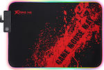 Xtrike Me Medium Gaming Mouse Pad with RGB Lighting Red 350mm MP-602