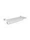 Romina Hotelia Wall-Mounted Bathroom Shelf Unit with 5 Positions Silver