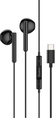 Hoco M65 Earbuds Handsfree with USB-C Connector Black