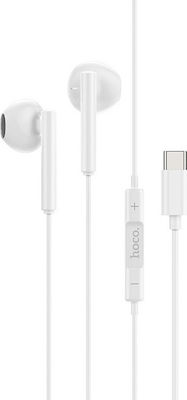 Hoco M65 Earbuds Handsfree with USB-C Connector White