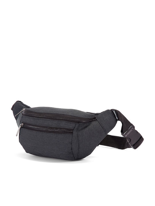 Benzi Men's Waist Bag Black