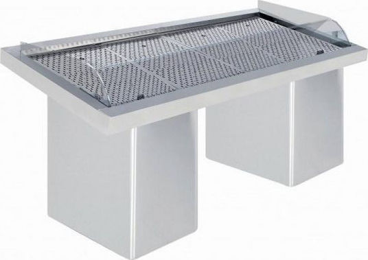 Niki Inox PS KO 232A Ψαριέρα Υ92xΠ232xΒ90cm