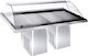 Niki Inox PS KO 232M Ψαριέρα Υ120xΠ232xΒ90cm PS KO 232M