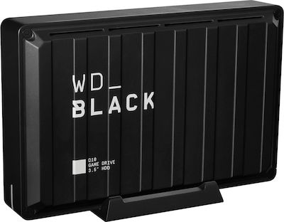 Western Digital Black D10 Game USB 3.2 Externe HDD 8TB 3.5" Schwarz