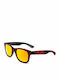 Italia Independent Women's Sunglasses with Red Plastic Frame 0090.ZEF.053