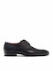 Perlamoda 914T Handmade Men's Leather Dress Shoes Knit Black 914T/ST191